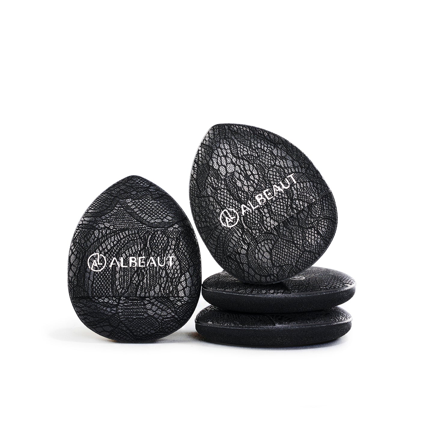 4PCS Mini Cushion Puff, Finger-Fit