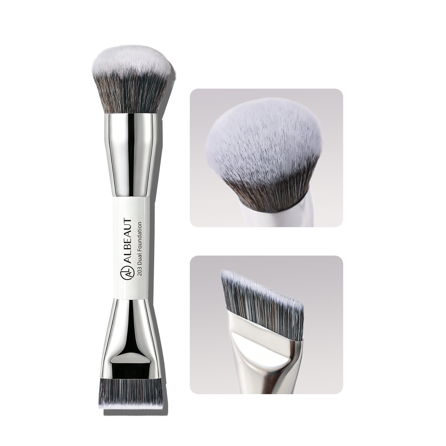 Dual-Ended Foundation Brush 203