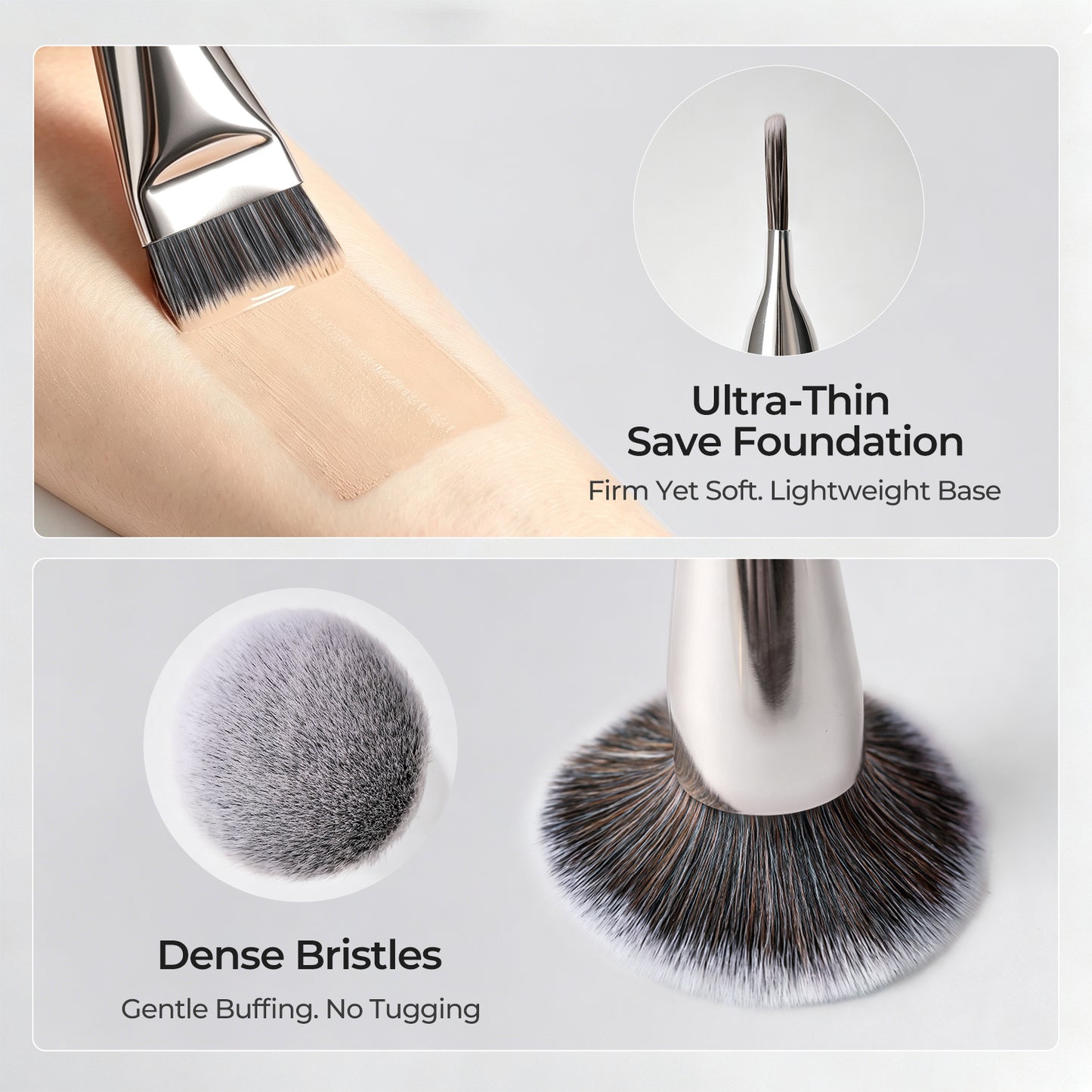 Dual-Ended Foundation Brush 203