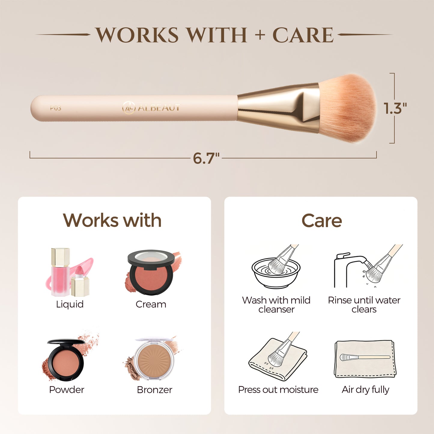 Blush Brush P03