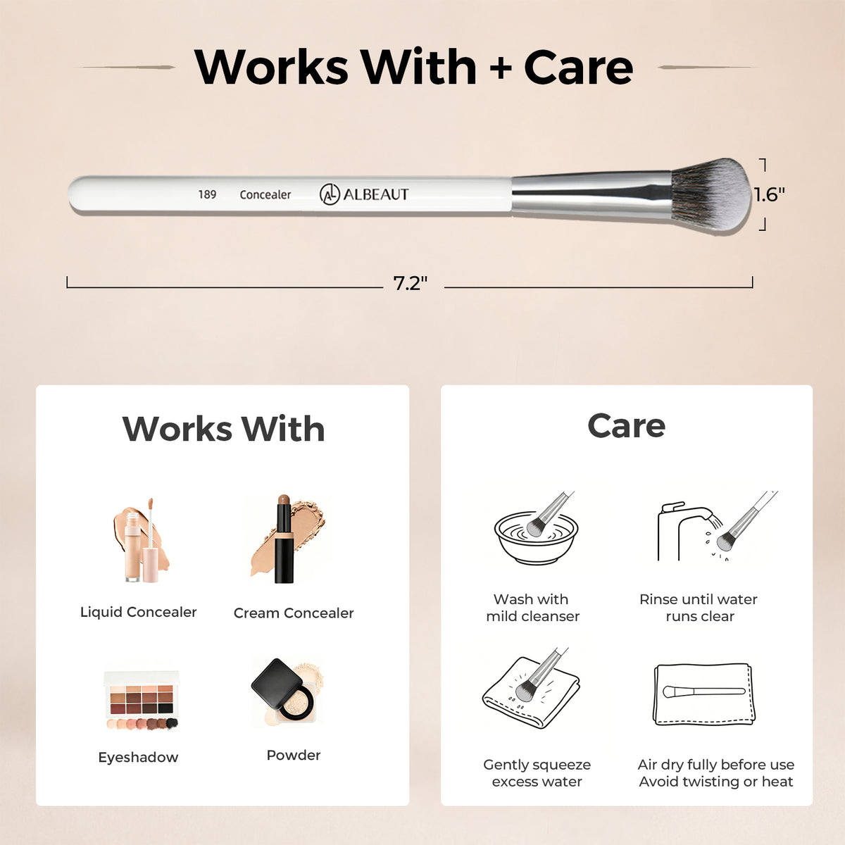 Concealer Brush 189