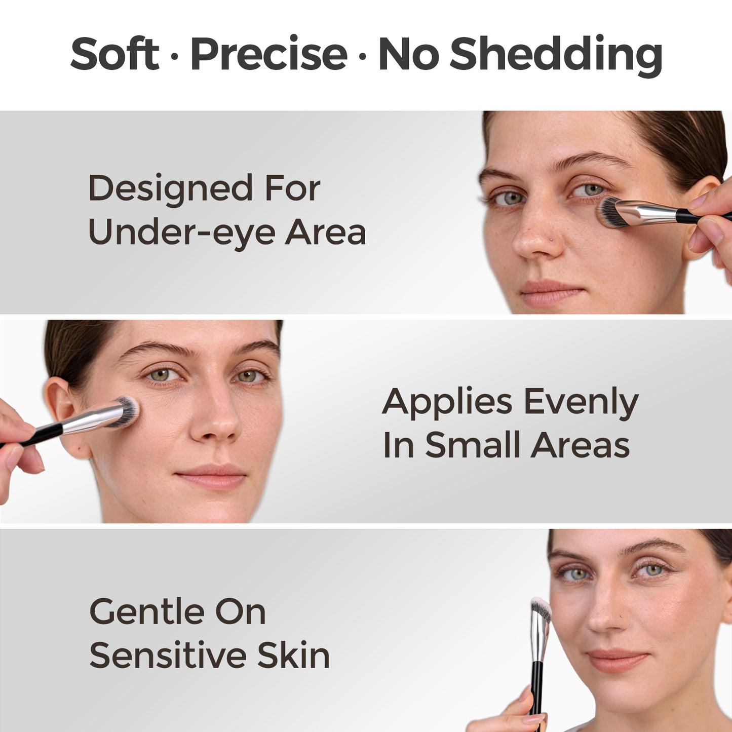 193 Concealer Brush Under Eye Black