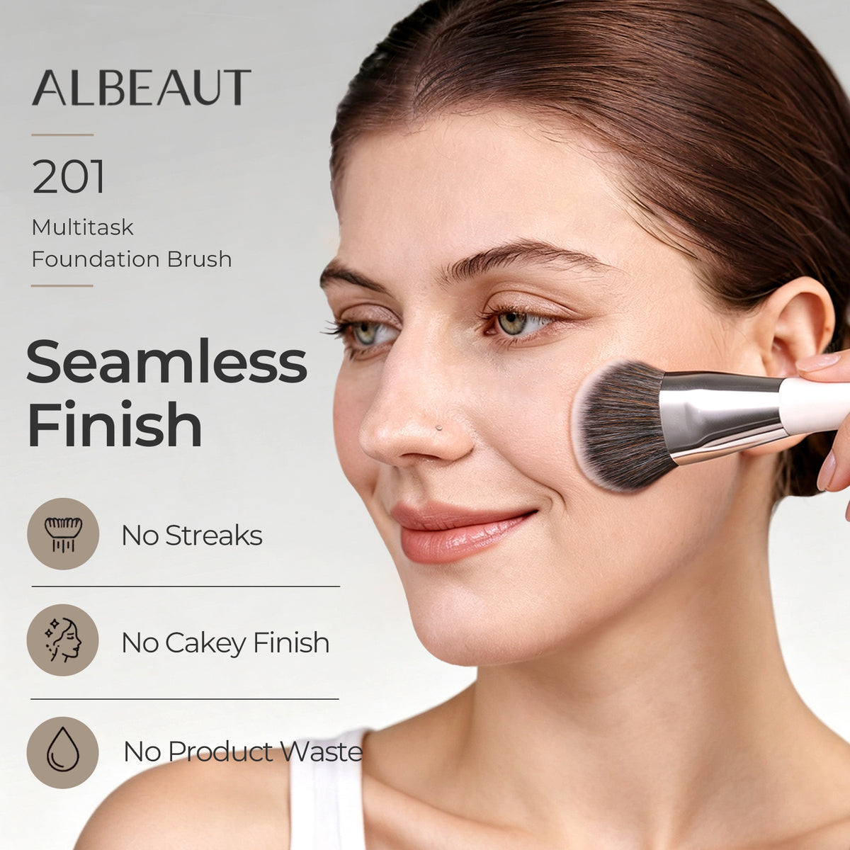 Angled Foundation Brush 201