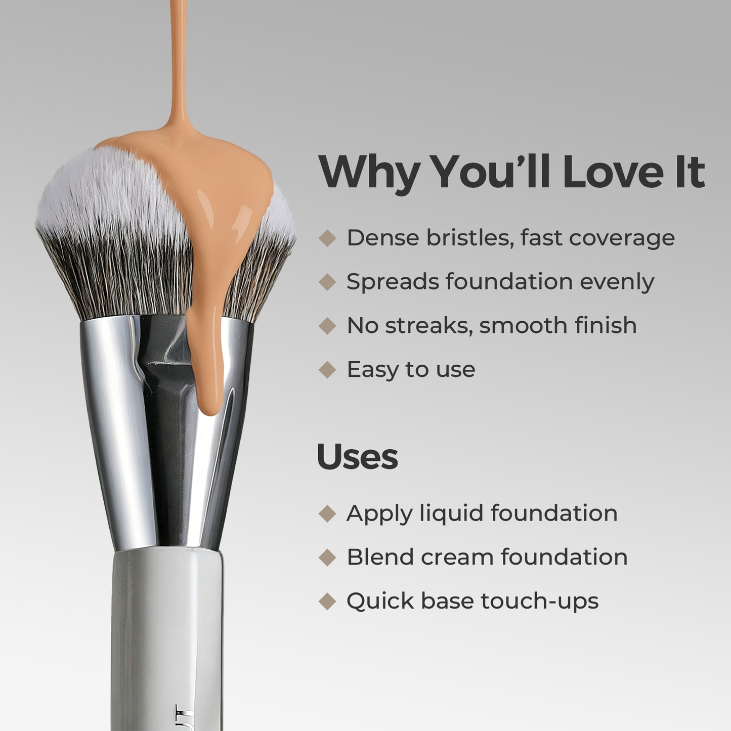 Angled Foundation Brush 201