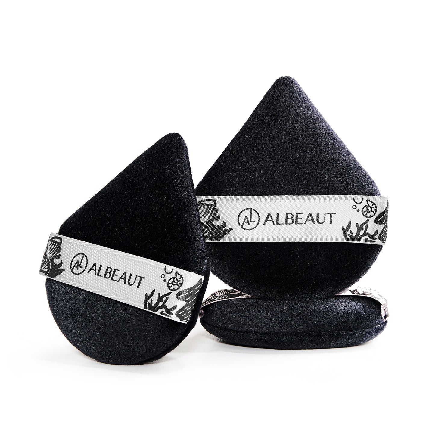 3 PCS Triangle Powder Puffs Large