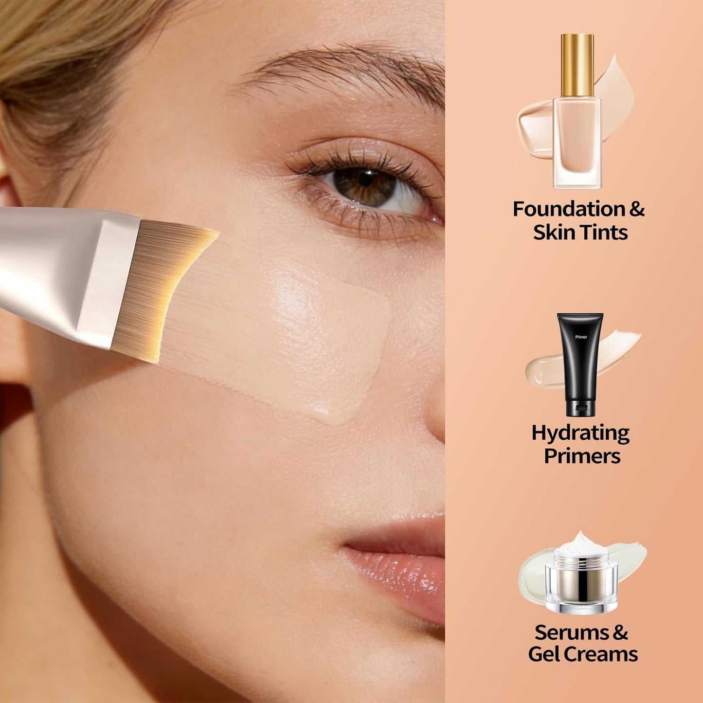 Untra-thin Flat Foundation Brush P06