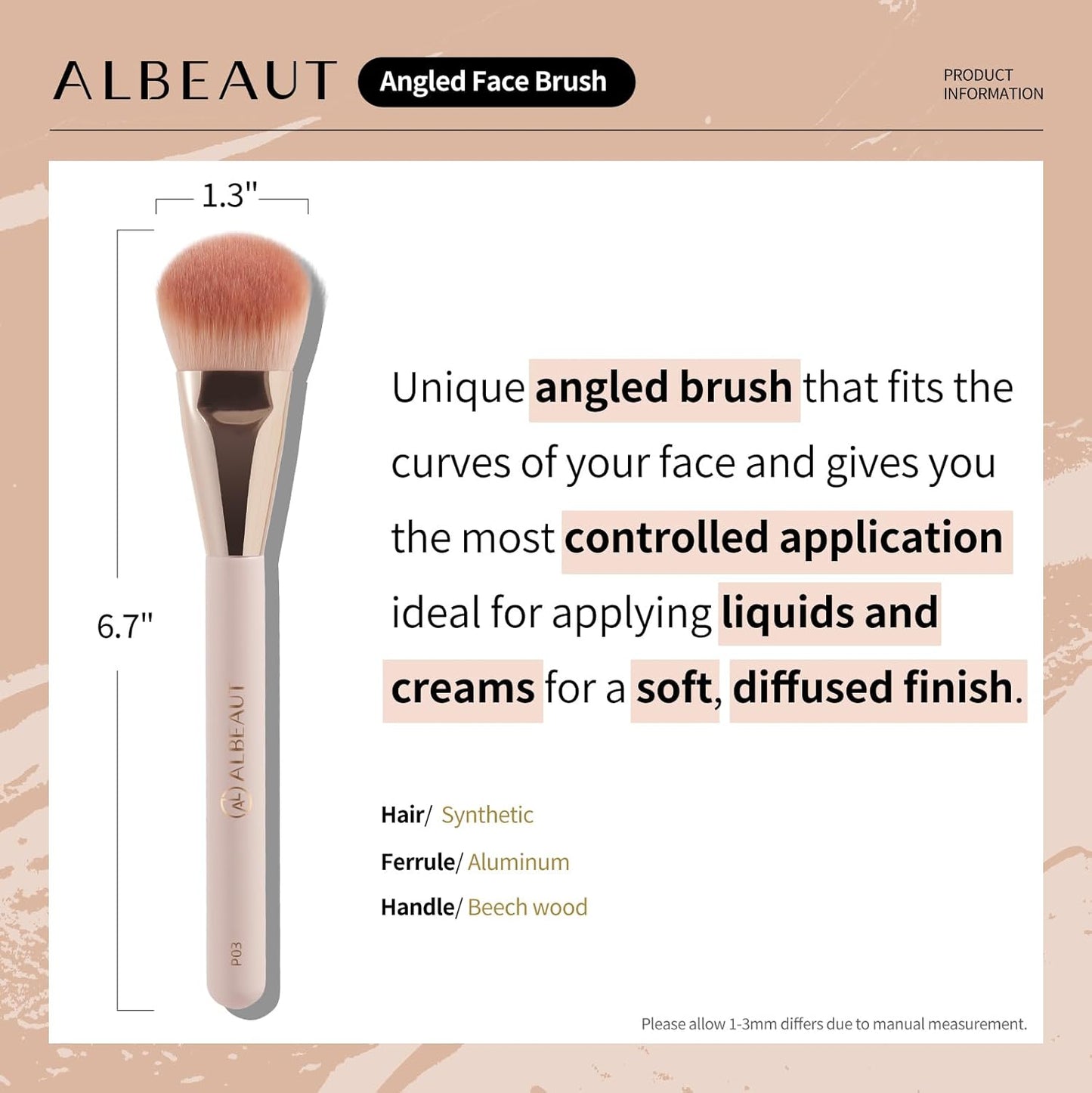 Blush and Highlight Brush P03 P04