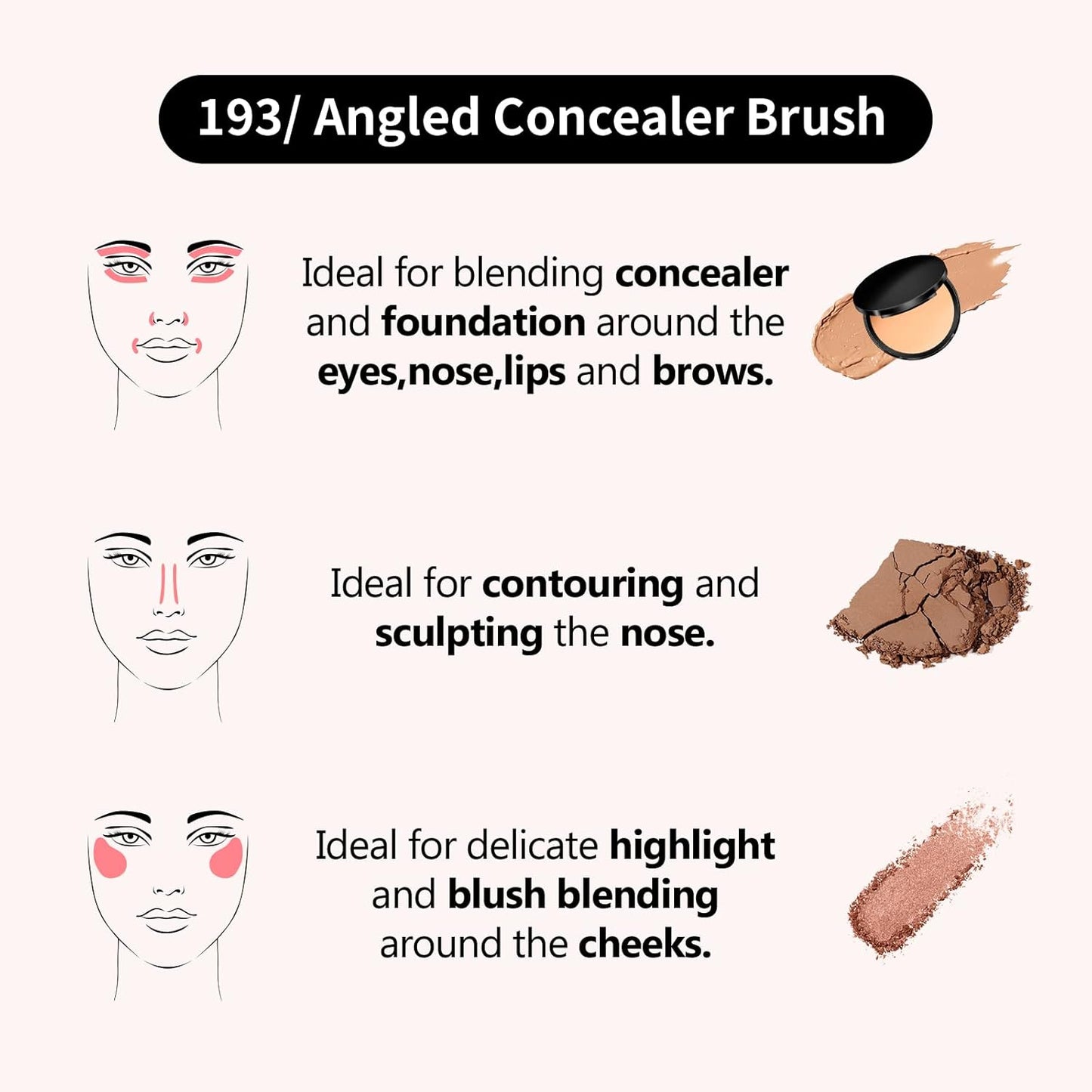 Concealer Brush 193R