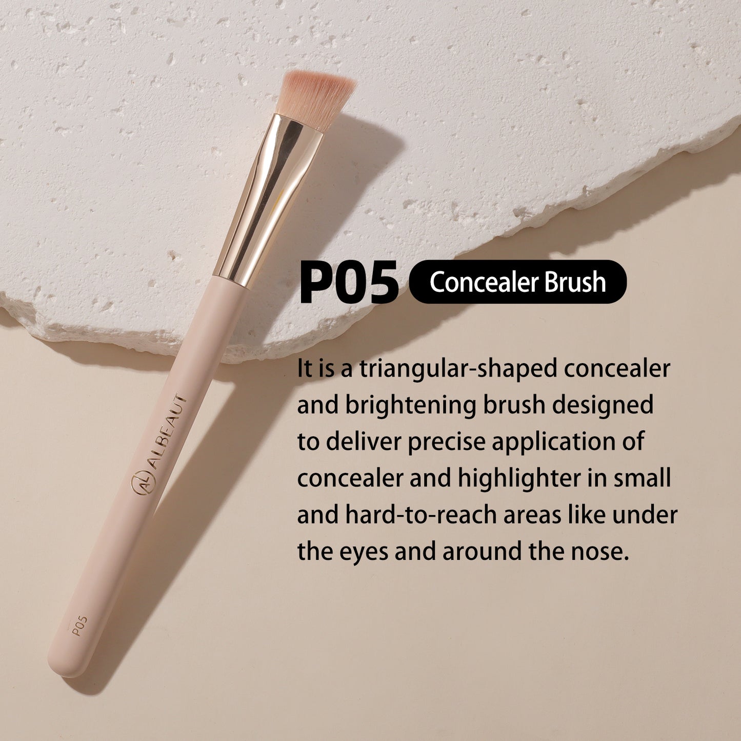 Triangle Concealer Brush 2Pcs P05
