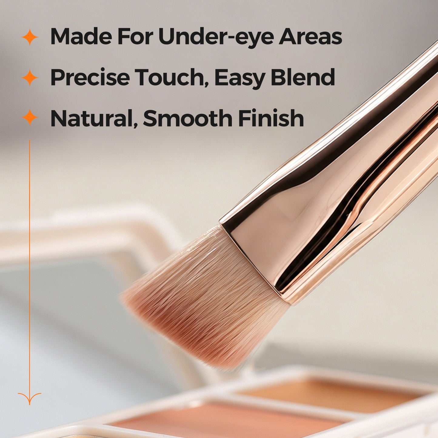 Triangle Concealer Brush 2Pcs P05