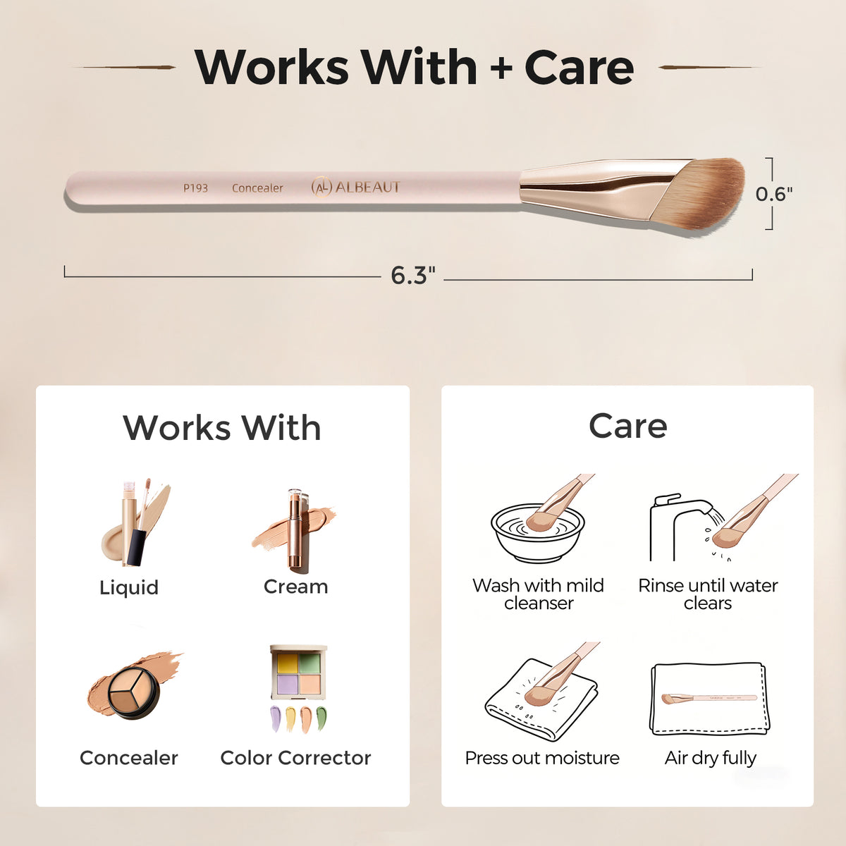 Concealer Brush P193